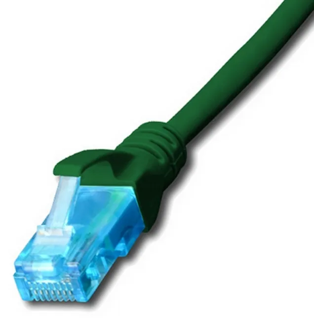 Patch Cable U-UTP RJ45 10m GRØN | B2C